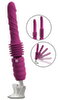 Stoßvibrator „Thrusting & Rotating Fucking Machine“ mit abnehmbarem Saugfuß
