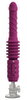 Stoßvibrator „Thrusting & Rotating Fucking Machine“ mit abnehmbarem Saugfuß