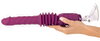 Stoßvibrator „Thrusting & Rotating Fucking Machine“ mit abnehmbarem Saugfuß