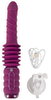 Stoßvibrator „Thrusting & Rotating Fucking Machine“ mit abnehmbarem Saugfuß