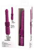 Stoßvibrator „Thrusting & Rotating Fucking Machine“ mit abnehmbarem Saugfuß