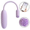 Vibro-Ei „Plume“ mit flexiblem Vibro-Bürstchen