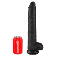 Naturdildo  „14" Cock with Balls" mit Saugfuß