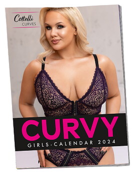 Pin-up Kalender "Curvy Girls 2024"