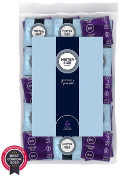 Hauptbild von Kondome „69 mm“, transparent, hauchdünn, feucht