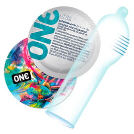 Hauptbild von Kondome „Pleasure Plus“, innen gerippt