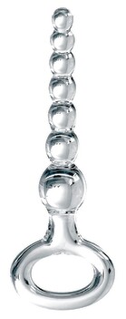 Analkugelkette „Icicles No. 67“, Glas, 20,5 cm