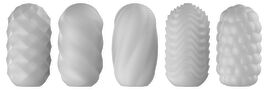 Hauptbild von 5er-Set Masturbator „Hedy X – Mixed“, 5 verschiedene Stimulationsstrukturen