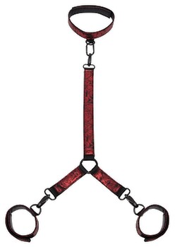Hauptbild von Hals- und Handfessel „Sweet Anticipation Collar and Wrist Cuffs“, beidseitig tragbar