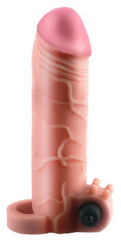 Hauptbild von Penishülle „Vibrating Real Feel 2" Extension“, mit Vibration, 16,5 cm