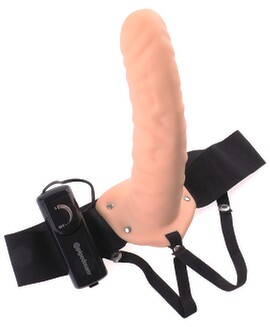 Hauptbild von Umschnallvibrator „Vibrating Hollow Strap-On“, hohl