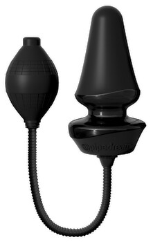 Aufblasbarer Plug „Inflatable Silicone Anal Plug“, mit abnehmbarem Schlauch