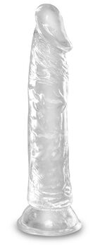 Hauptbild von Naturdildo „8“-Cock Clear“ mit Saugfuß