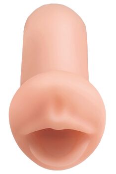 Hauptbild von Masturbator „Coed Cocksucker“, mit Mund-Öffnung