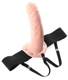 Umschnalldildo „8“ Hollow Strap-on“, unisex