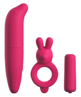 3-teiliges Toy-Set „Couples Vibrating Starter Kit“