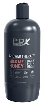 Masturbator „Shower Therapy Milk Me Honey“ inklusive abnehmbarem Saugfuß
