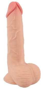 Hauptbild von Naturdildo „Dildo with moveable Skin“ mit Saugfuß