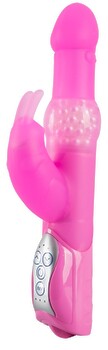 Rabbitvibrator „Pearly Rabbit“ mit rotierenden Massagekugeln