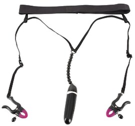 Vulvalippenspreizer "Spreader String" mit Vibrator