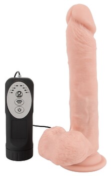 Hauptbild von Naturvibrator „Medical Silicone Thrusting Vibrator“ mit Saugfuß