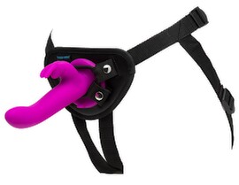 Hauptbild von Strap-on-Set „Vibrating Strap-On“, mit Vibrationsfunktion
