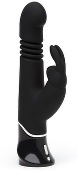 Hauptbild von Rabbitvibrator „Greedy Girl Thrusting G-Spot Rabbit Vibrator“, mit Stoßfunktion