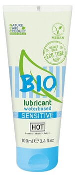 Gleitgel „HOT BIO waterbased Sensitiv“, 100% bio