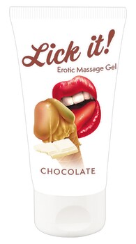 Hauptbild von Gel "Erotic Massage Gel Chocolate“ mit Schokoladen-Aroma