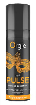 Hauptbild von Stimulationsgel „Liquid Pulse“ mit Ice-Caramel-Aroma