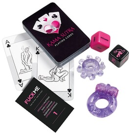 Paarspiel „FUCKME“ inklusive hochwertigem Sex-Spielzeug