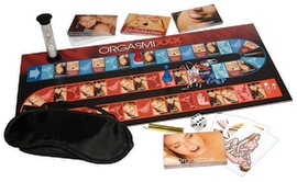 Brettspiel „Orgasmixxx“, für Paare