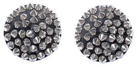 Hauptbild von Nippelsticker „Spikes“ aus Lederimitat