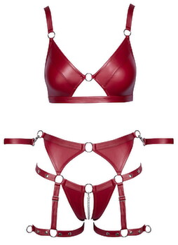Hauptbild von BH-Set in Bondage-Optik