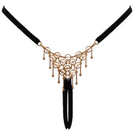 Hauptbild von Ouvert-String mit aufwendigem Schmuck