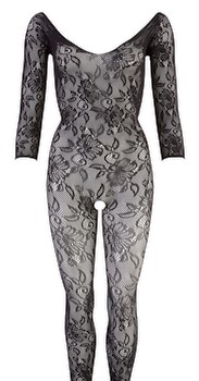 Spitzen-Catsuit ouvert