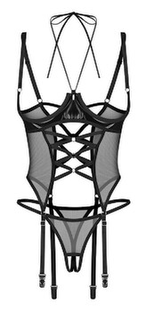 Hauptbild von Strapshemd „Dominna“ inklusive Ouvert-String