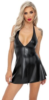 Minikleid „Boudoir Stories Exclusive“ mit Reißverschluss vorne