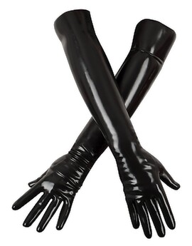 Handschuhe aus Latex, lang