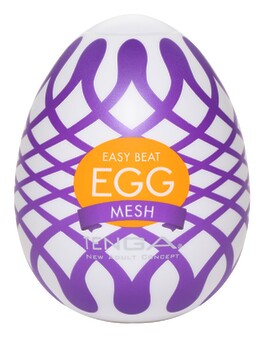Masturbator „Egg Mesh“ mit Netzgitter-Stimulationsstruktur