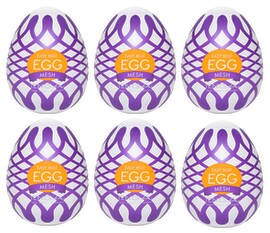 Hauptbild von Masturbator „Egg Mesh“ mit Netzgitter-Stimulationsstruktur