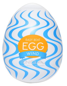 Hauptbild von Masturbator „Egg Wind“ mit Wellen-Stimulationsstruktur