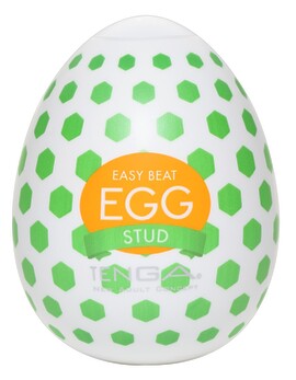 Hauptbild von Masturbator „Egg Stud“ mit Noppen-Stimulationsstruktur