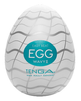 Masturbator „Egg Wavy II“ mit neuer intensiver Wellen-Stimulationsstruktur