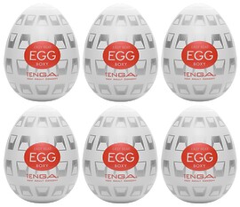 Hauptbild von Masturbator „Egg Boxy“ mit intensiver Stimulationsstruktur