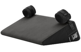 Hauptbild von Liebeskissen „Bondage Wedge“ mit abnehmbaren Handfesseln