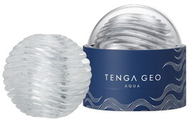 Hauptbild von Masturbator „GEO AQUA“ mit sanfter Wellenstruktur