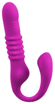Stoßvibrator „3 Function“ mit klopfendem Klitoris-Stimulator