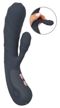 Hauptbild von Rabbitvibrator „Oh!“ mit Stimulationsrillen