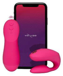 Hauptbild von Paarvibrator „Chorus Pro“ mit Haptic Squeeze Fernbedienung